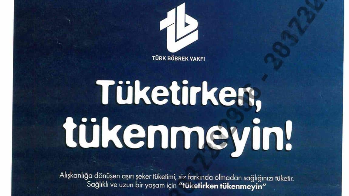 DÜNYA ŞEKER TÜKETİMİNE DİKKAT HAFTASI (19-25 EYLÜL)